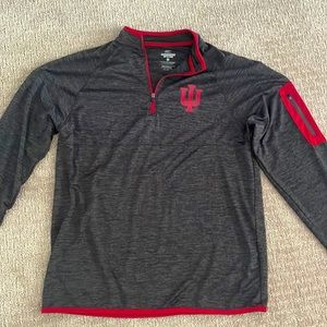 IU lightweight quarter zip from Colosseum size: S
